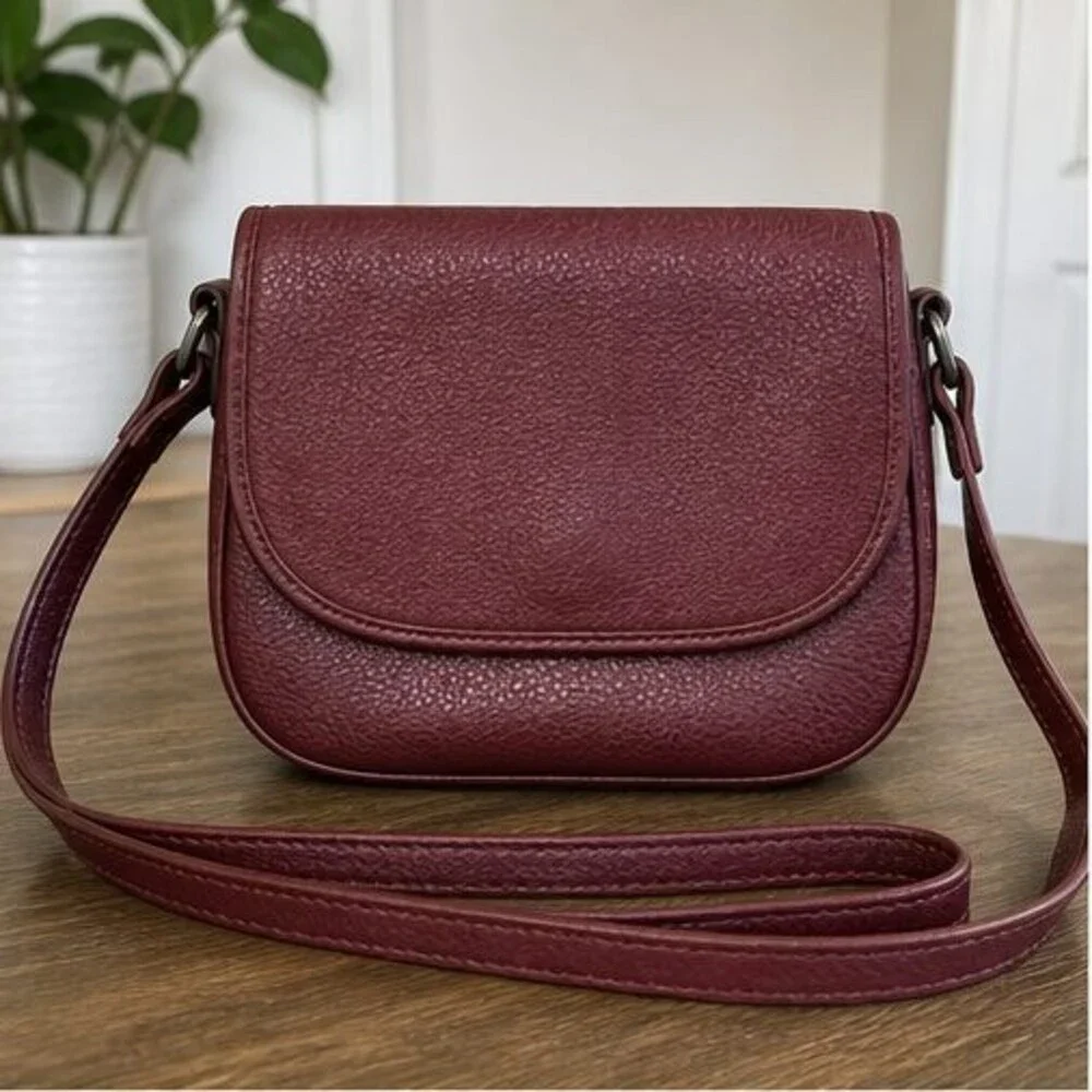 Blush Quilted Crossbody Bag